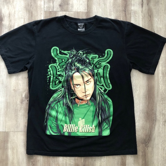 Billie Eilish, T-Shirt, 2021, Music, Band, Tshirt, Mens, Size XL, Good Condition - Picture 3 of 6